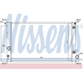 Конденсатор без хладогену NISSENS 64694