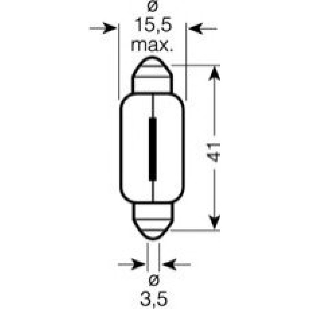 Автолампа OSRAM 6476