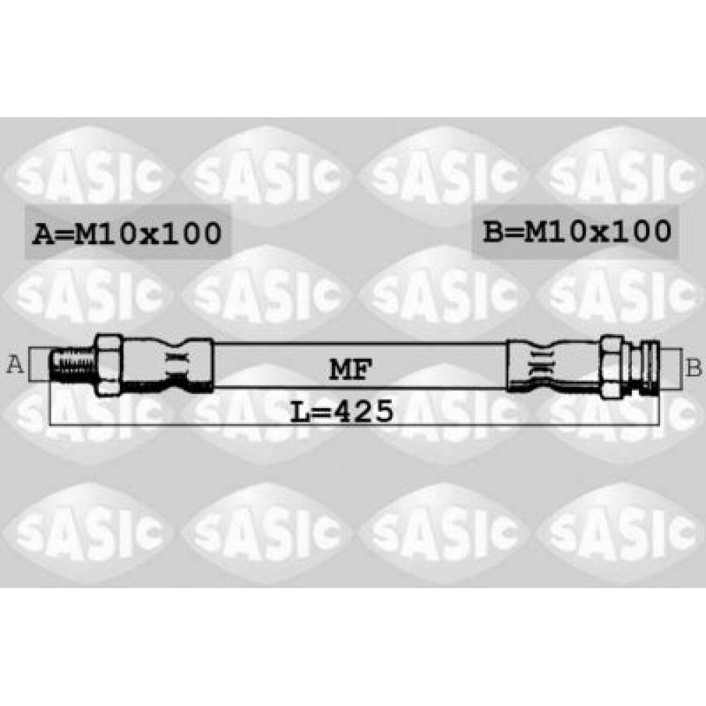 Тормозной шланг SASIC 6606017