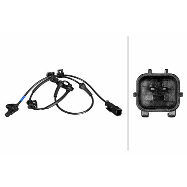 Датчик оборотов колеса HELLA 6pu358219281
