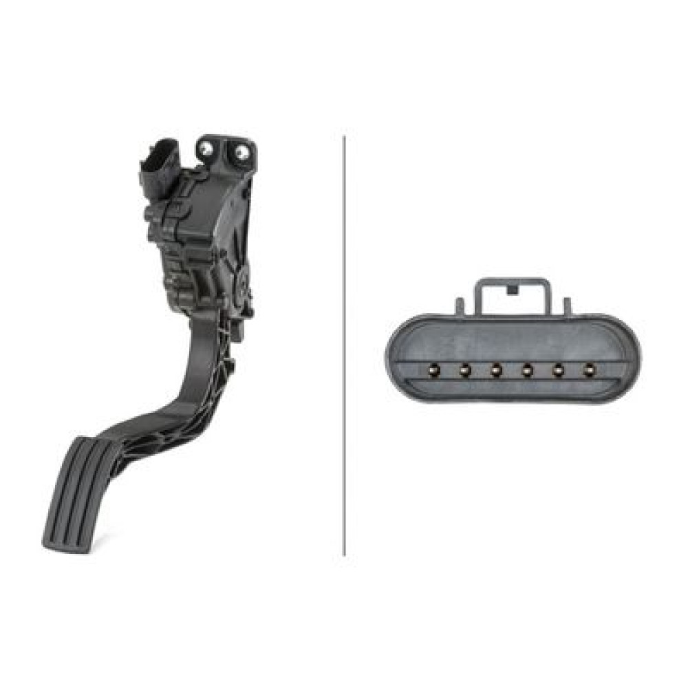 Педаль акселератора с датчиком HELLA 6pv010946151