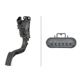 Педаль акселератора с датчиком HELLA 6pv010946151