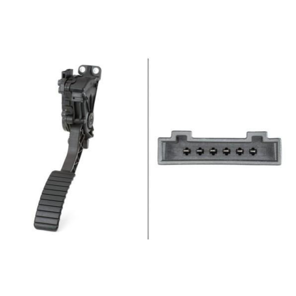 Педаль акселератора, с датчиком HELLA 6pv010946181