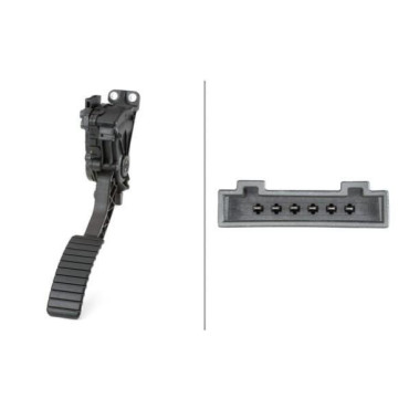 Педаль акселератора, с датчиком HELLA 6pv010946181