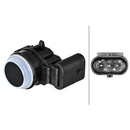 Датчик, система помощи при парковке HELLA 6px358270381