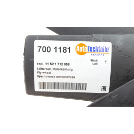 Крыльчатка вентилятора AUTOTECHTEILE 7001181