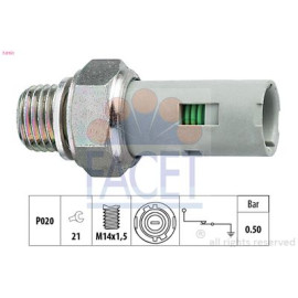 Датчик тиску оливи Movano/Master 1.5-2.5 DTI 97- FACET 70151