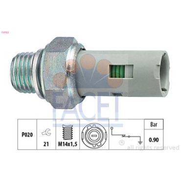 Датчик давления масла FACET 70153