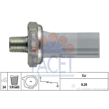 Датчик давления масла FACET 70187