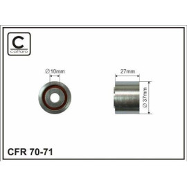 Ролик у поліклинового CAFFARO 7071