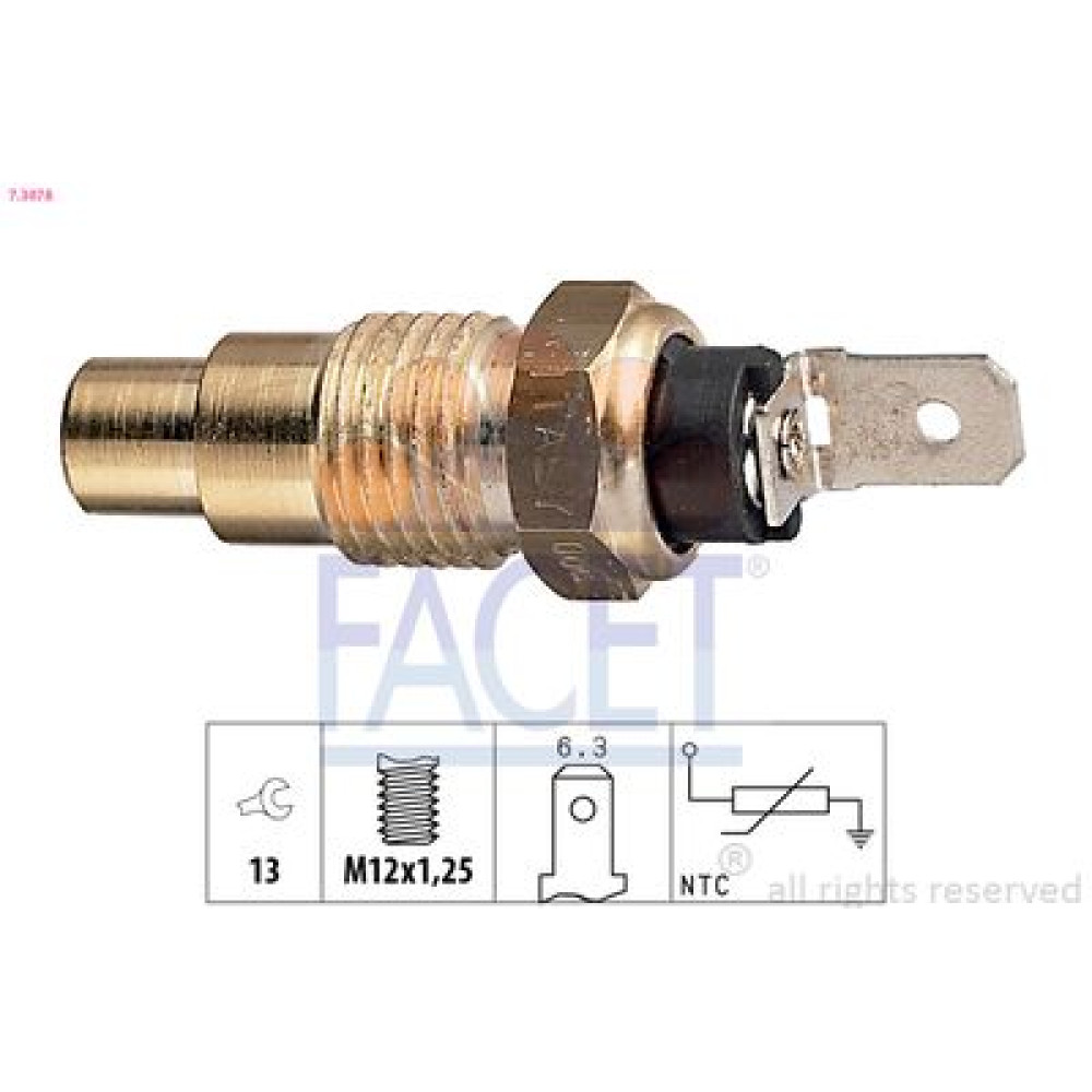 Датчик температури FACET 73078