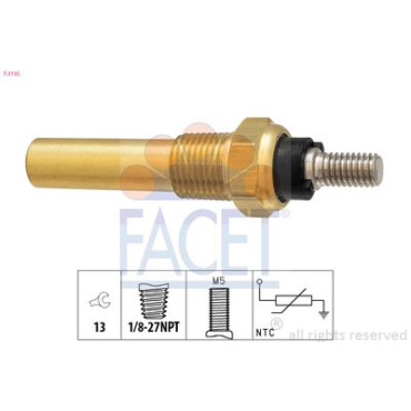 Датчик температури FACET 73135