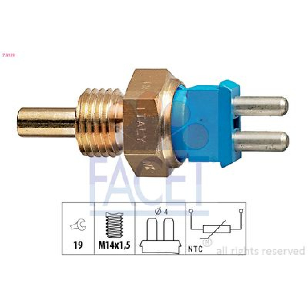 Датчик температури FACET 73139