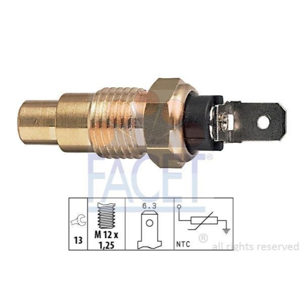 Датчик температури FACET 73159