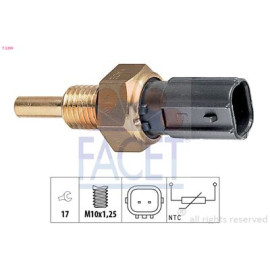 Датчик температури ACCORD 03-08/CIVIC 01-/CR-V 01- 1.4-2.4 (чорний) FACET 73299
