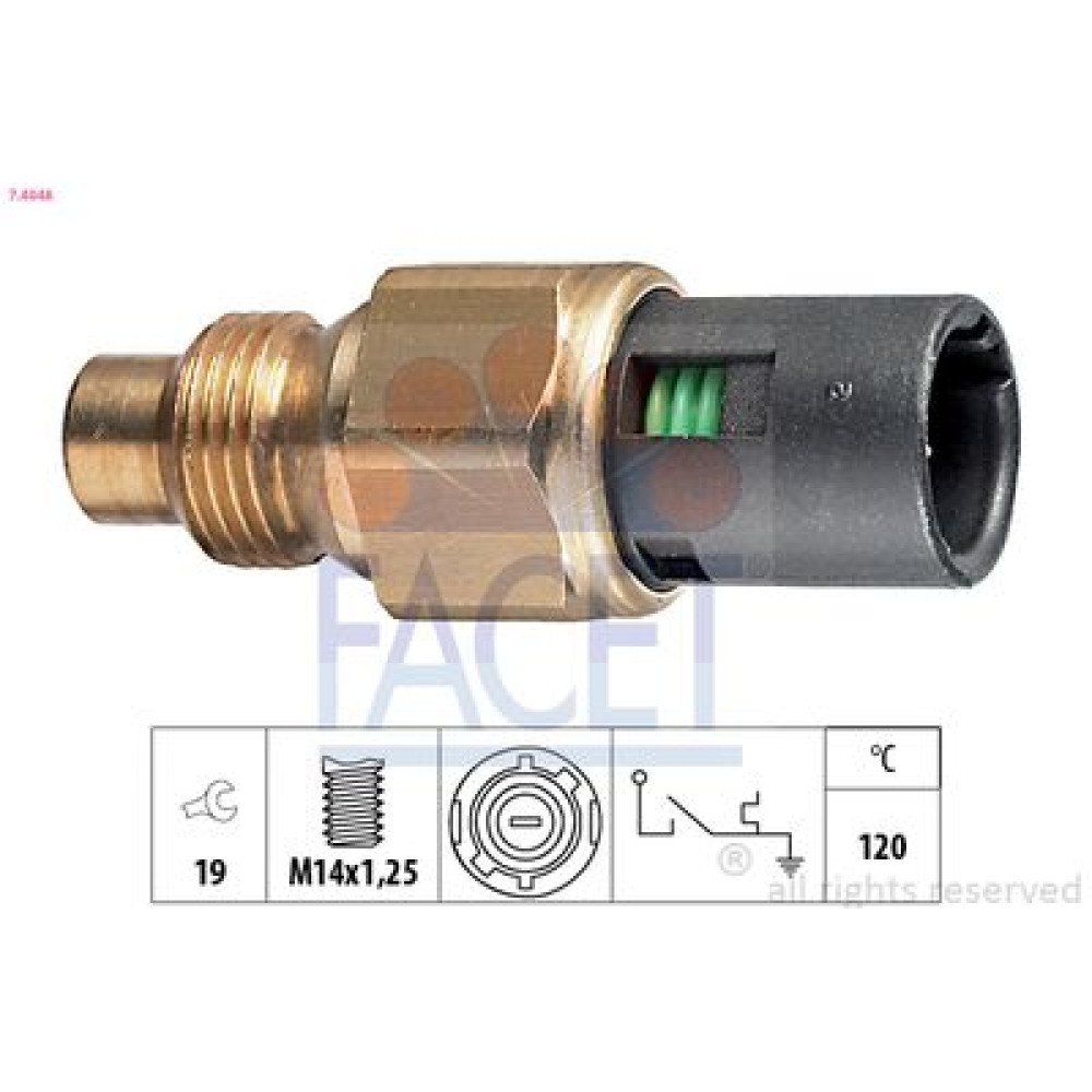 Датчик температуры FACET 74048