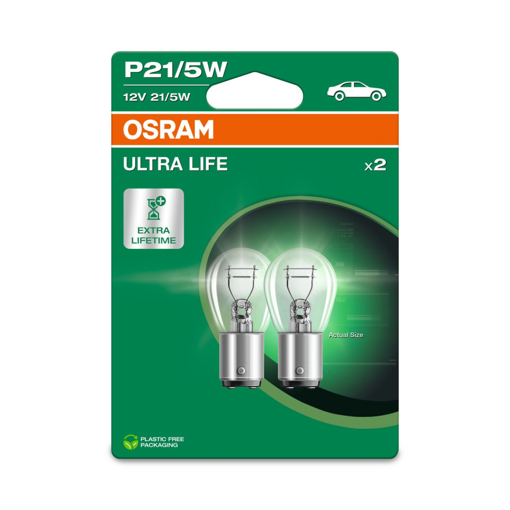 Автолампа 12V P21/5W OSRAM 7528ult2bl