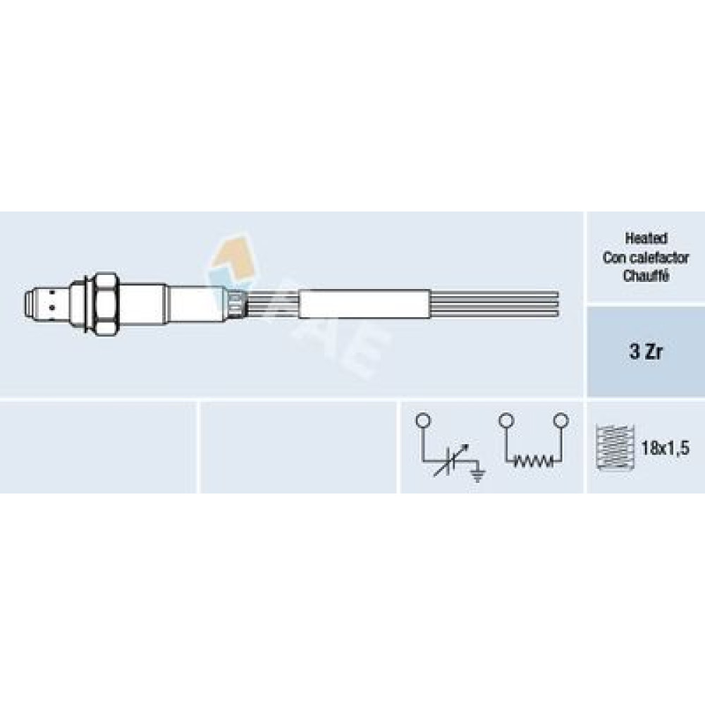Датчик кисню FAE 77003