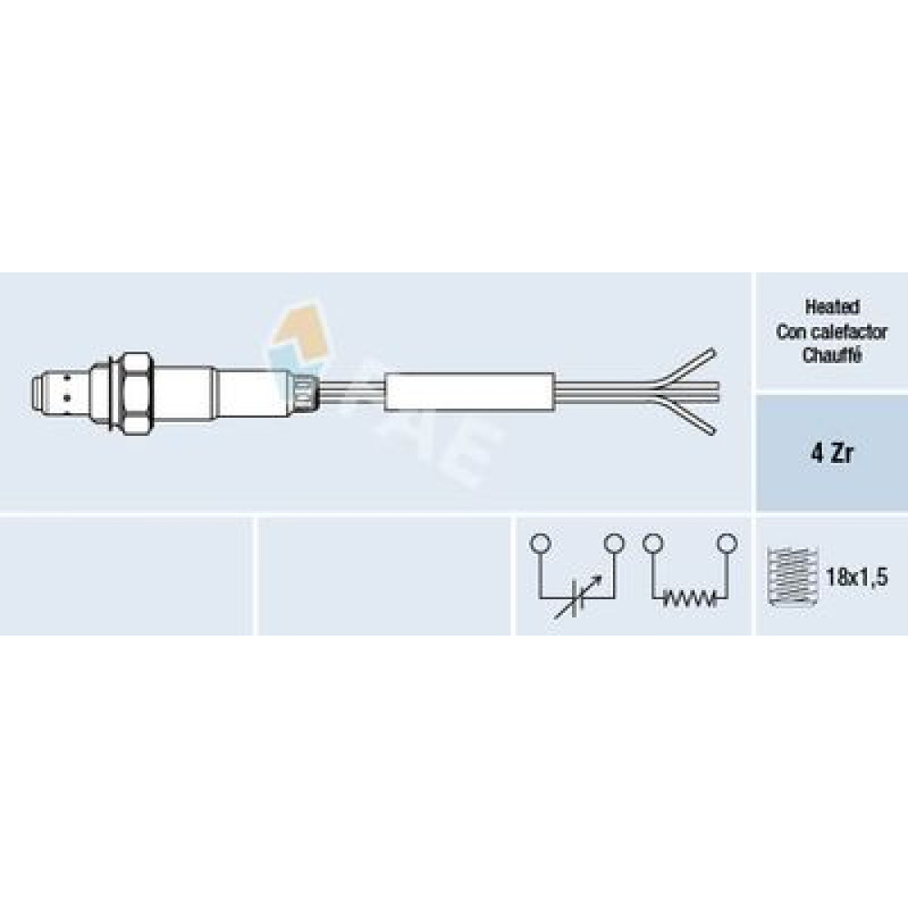 Датчик кисню FAE 77004