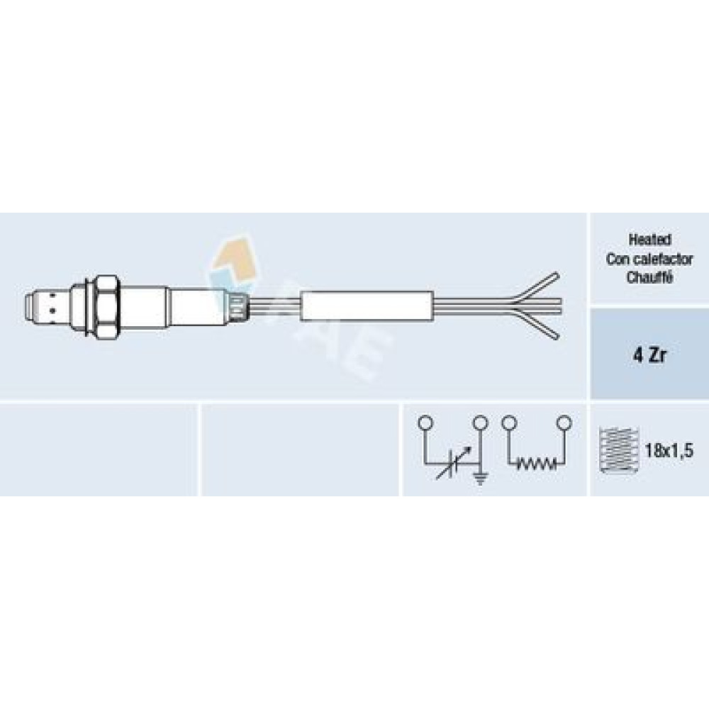 Датчик кисню FAE 77008
