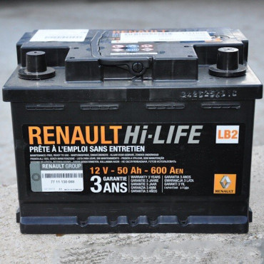 Аккумуляторная батарея 50 14,5кг RENAULT 7711130088