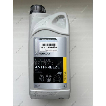 Антифриз концентрат Glaceol RX Type D 1L - RENAULT 7711949699