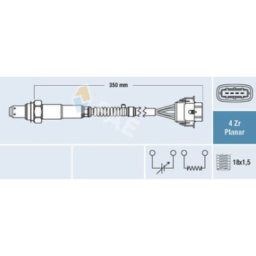 Датчик кисню FAE 77208