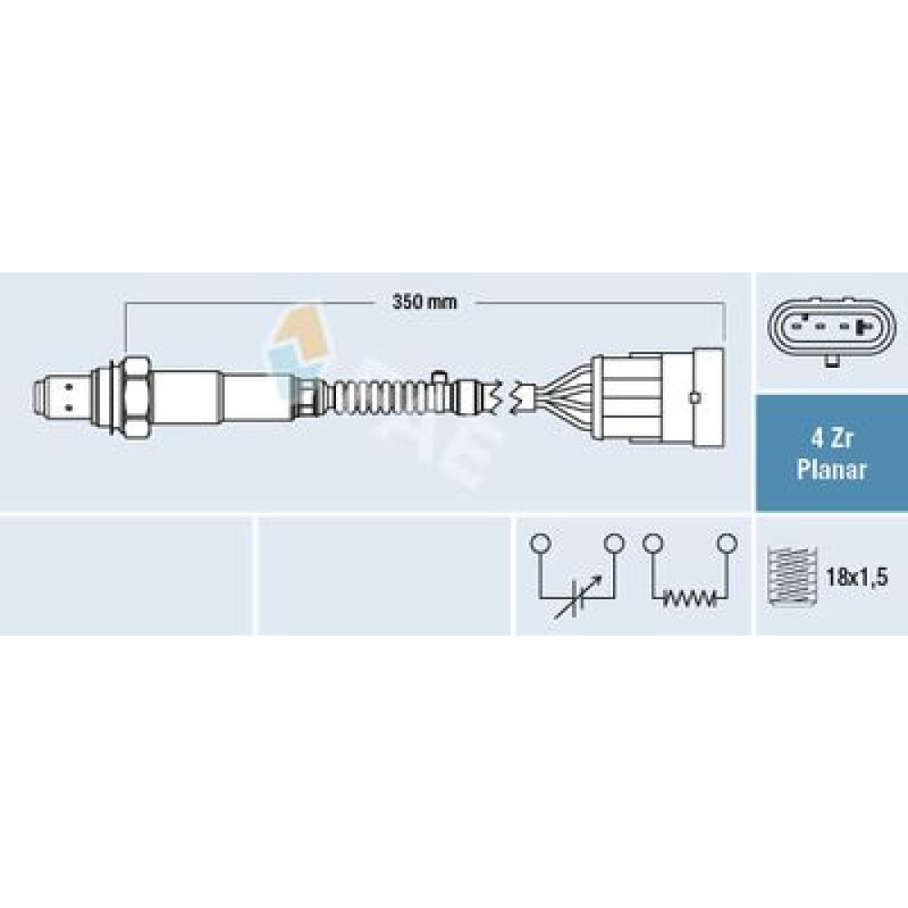 Датчик кисню FAE 77223
