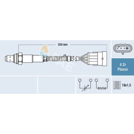 Датчик кисню FAE 77223
