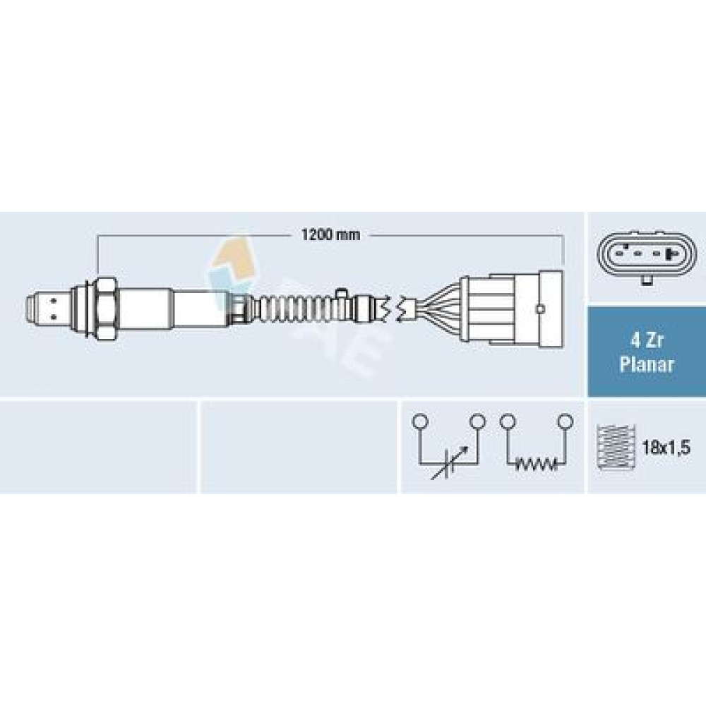 Датчик кисню FAE 77226
