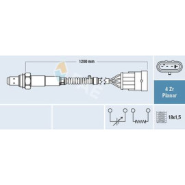 Датчик кисню FAE 77226