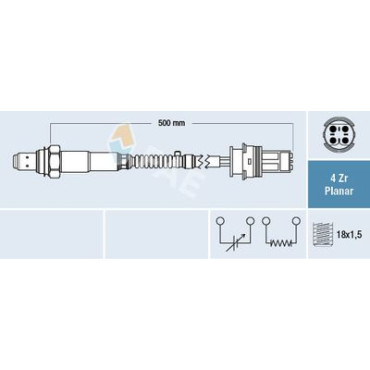 Датчик кисню FAE 77250