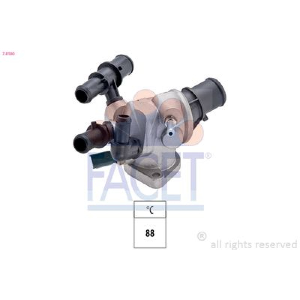 Термостат з корпусом FACET 78180
