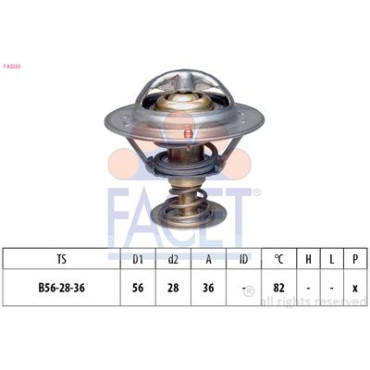 Термостат FACET 78222s