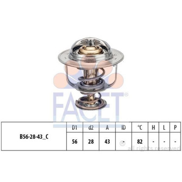 Термостат FACET 78413s