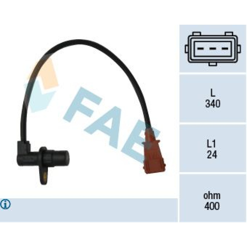 Датчик положения коленчатого вала FAE 79033