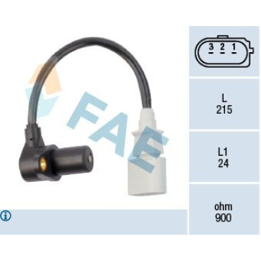 Датчик положення колінчастого вала FAE 79048