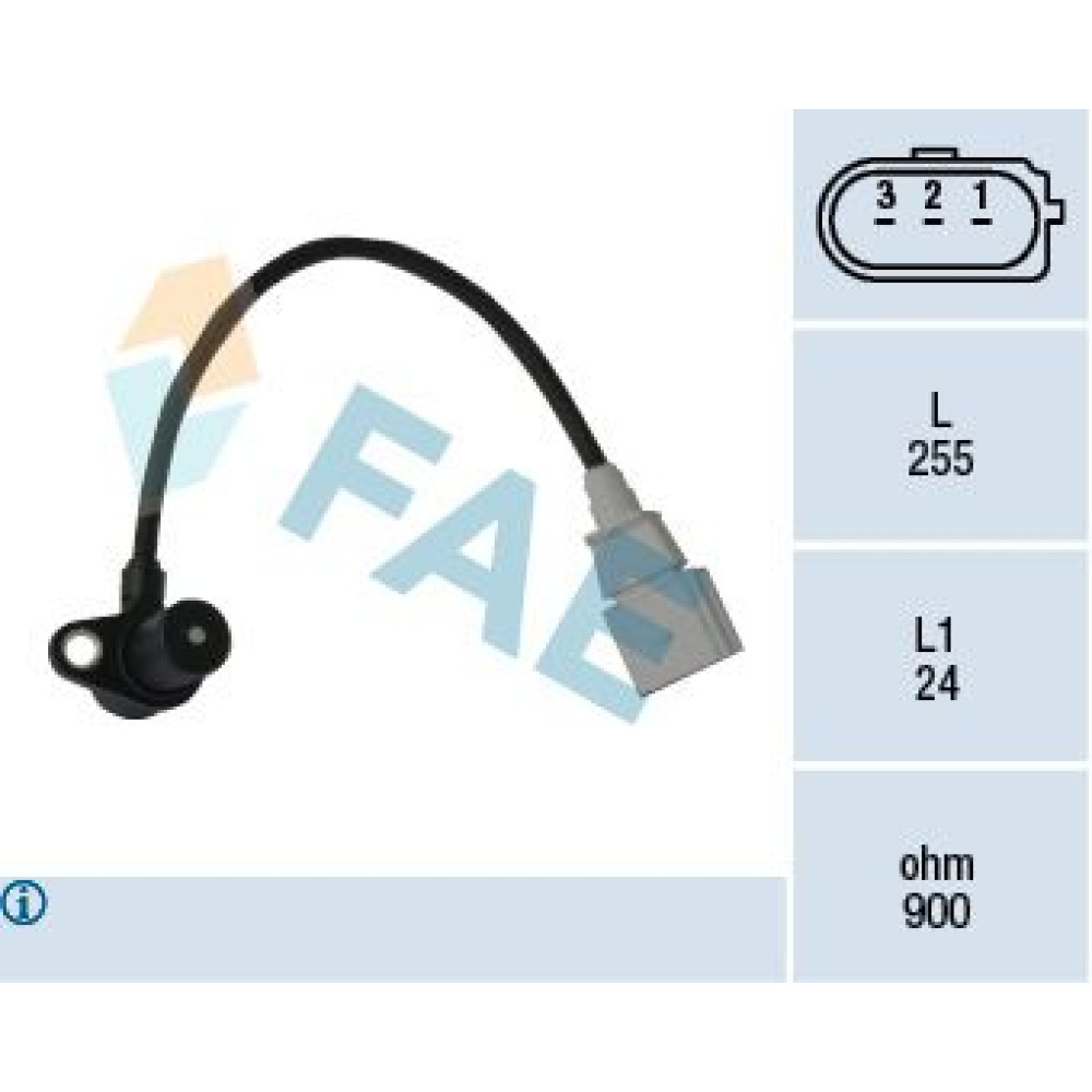 Датчик положения коленчатого вала FAE 79050