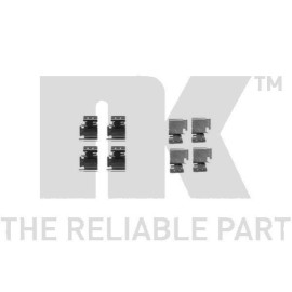 Комплект принадлежностей, накладка дискового тормоза NK 7923298