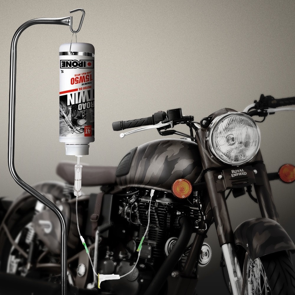Масло Road Twin 15W50 4л IPONE 800050