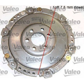 Ремонтный комплект сцепления VALEO 801422