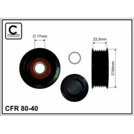 Ролик CAFFARO 8040