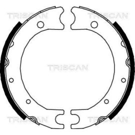 Комплект тормозных колодок, стояночный тормоз TRISCAN 810013036