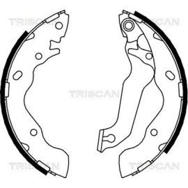 Комплект гальмівних колодок TRISCAN 810043013