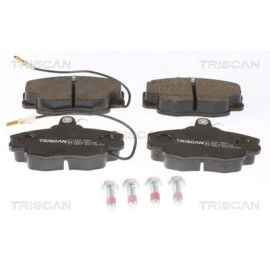 Тормозные колодки передние TRISCAN 811010041