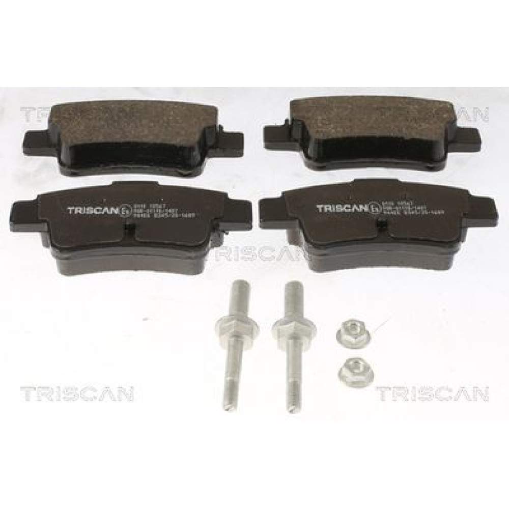Колодки гальмівні задні TRISCAN 811010567