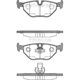 TRISCAN 811011003 Колодки тормозные дисковые TRISCAN 811011003