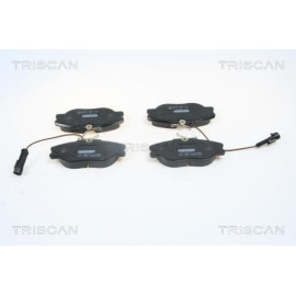 TRISCAN 811012001 Тормозные колодки передние TRISCAN 811012001
