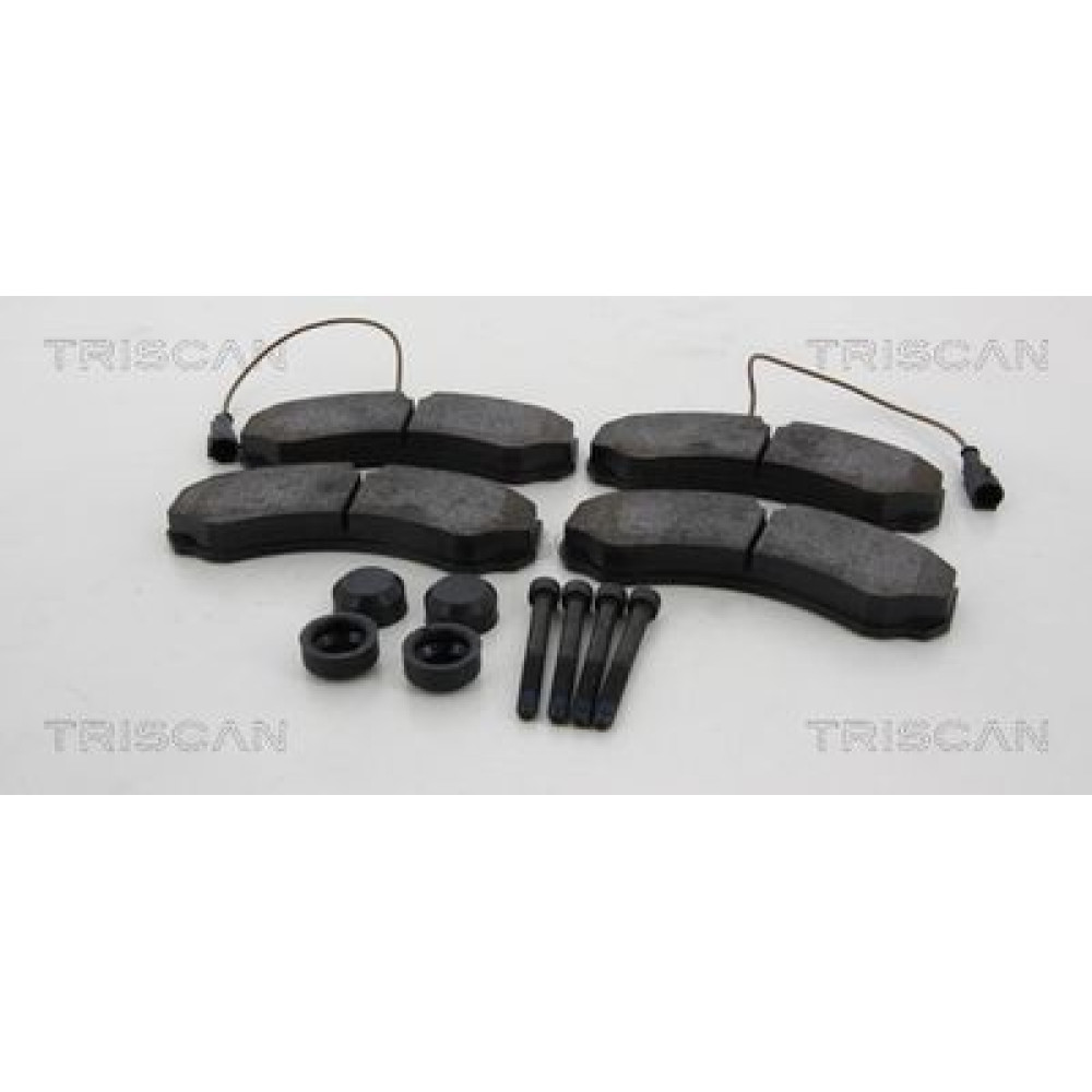Тормозные колодки задние TRISCAN 811014052