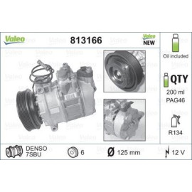 Компресор кондиціонера VALEO 813166